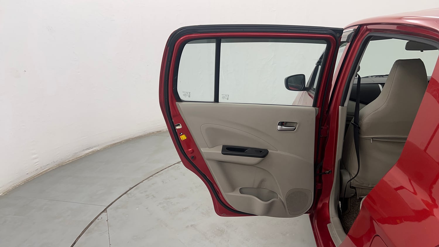 Used 2015 Maruti Suzuki Celerio VXi CNG Cng Manual interior LEFT REAR DOOR OPEN VIEW