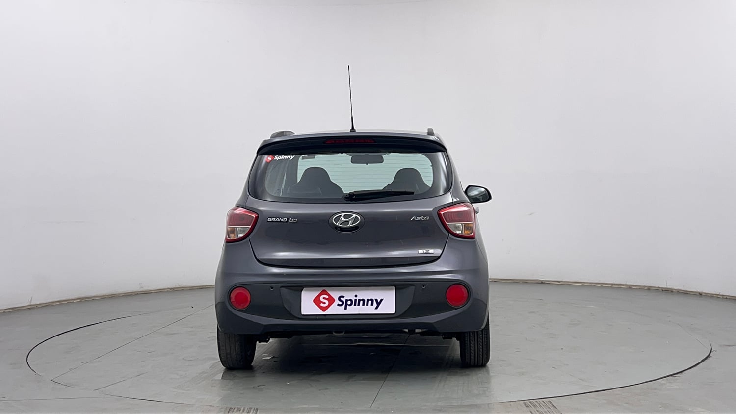 Used 2017 Hyundai Grand i10 Asta 1.2 Kappa VTVT Petrol Manual exterior BACK VIEW