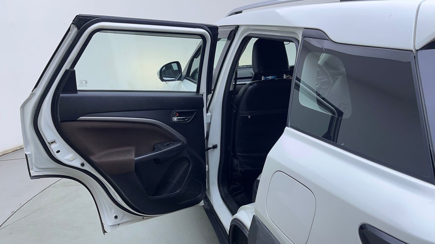 Used 2023 Maruti Suzuki Brezza ZXi Petrol Manual interior LEFT REAR DOOR OPEN VIEW