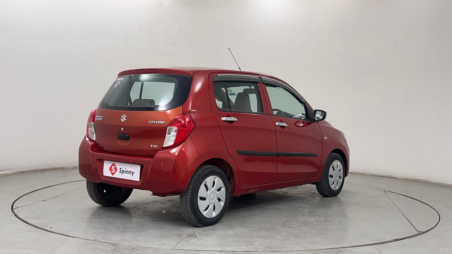Used 2015 Maruti Suzuki Celerio VXi CNG Cng Manual exterior RIGHT REAR CORNER VIEW