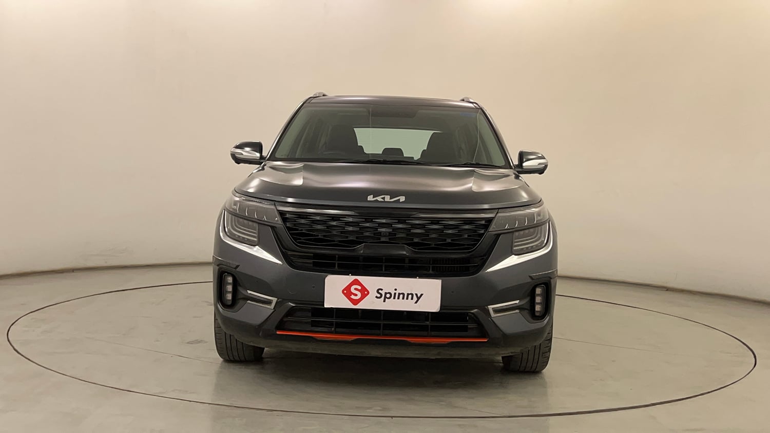 Used 2022 Kia Seltos X Line 1.4 DCT Petrol Automatic exterior FRONT VIEW