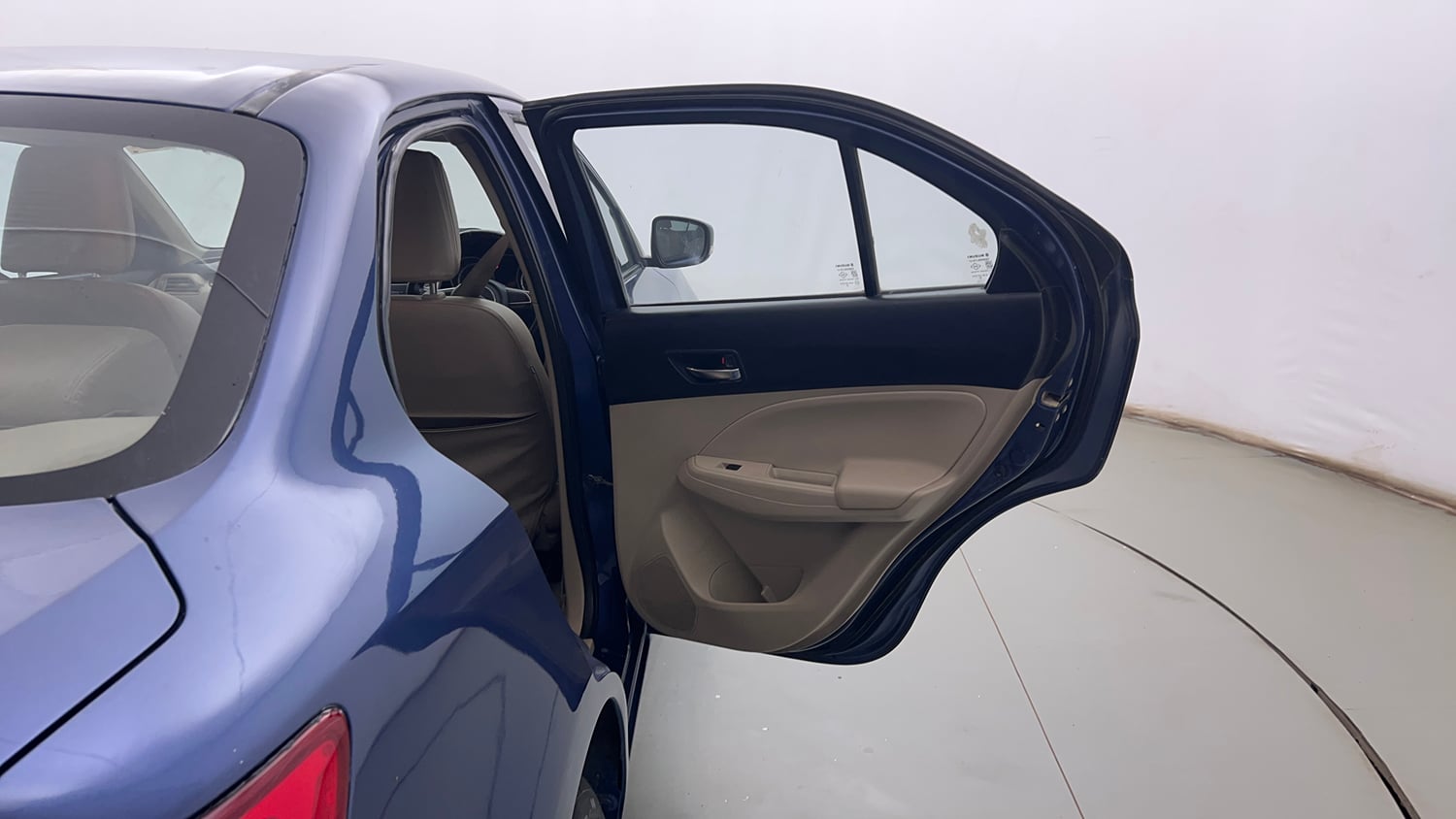 Used 2018 Maruti Suzuki Dzire VXi Petrol Manual interior RIGHT REAR DOOR OPEN VIEW