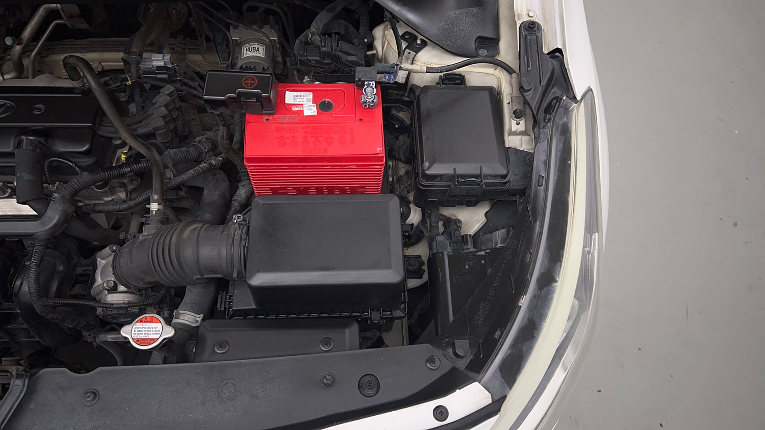 Used 2015 Hyundai Elite i20 Sportz 1.2 Petrol Manual engine ENGINE LEFT SIDE VIEW