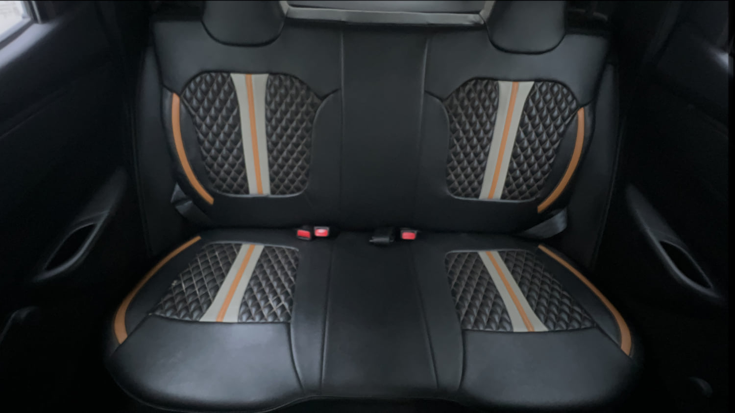 Used 2018 Renault Kwid 1.0 RXT AMT Opt Petrol Automatic interior REAR SEAT CONDITION VIEW