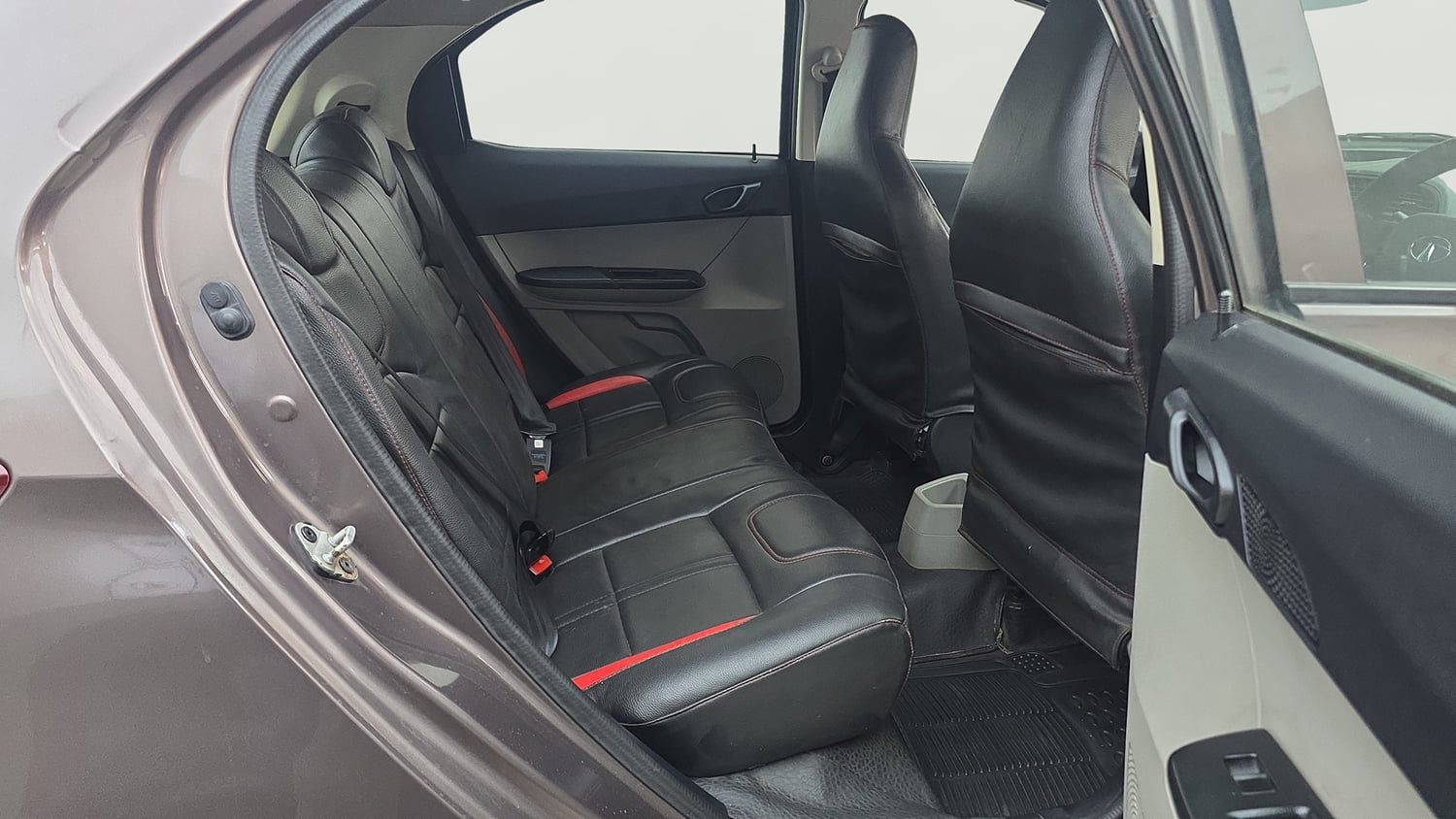 Used 2019 Tata Tiago Revotron XT Petrol Manual interior RIGHT SIDE REAR DOOR CABIN VIEW