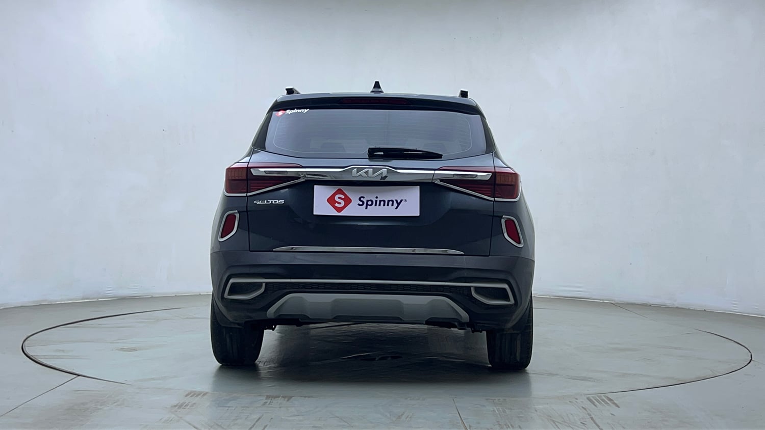 Used 2022 Kia Seltos HTX 1.5 Petrol Manual exterior BACK VIEW