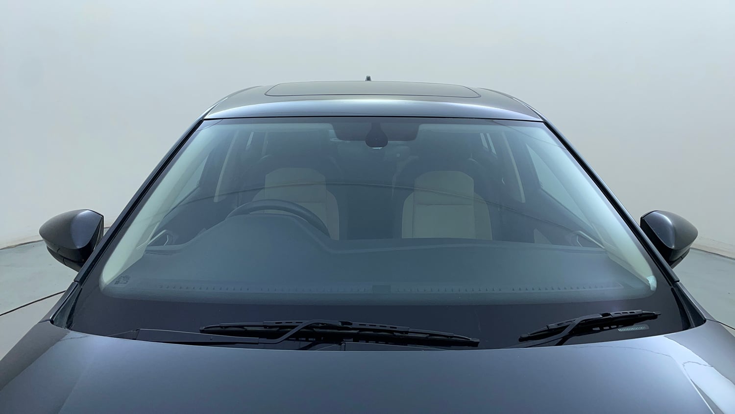 Used 2022 Volkswagen Virtus Topline 1.0 TSI AT Petrol Automatic exterior FRONT WINDSHIELD VIEW