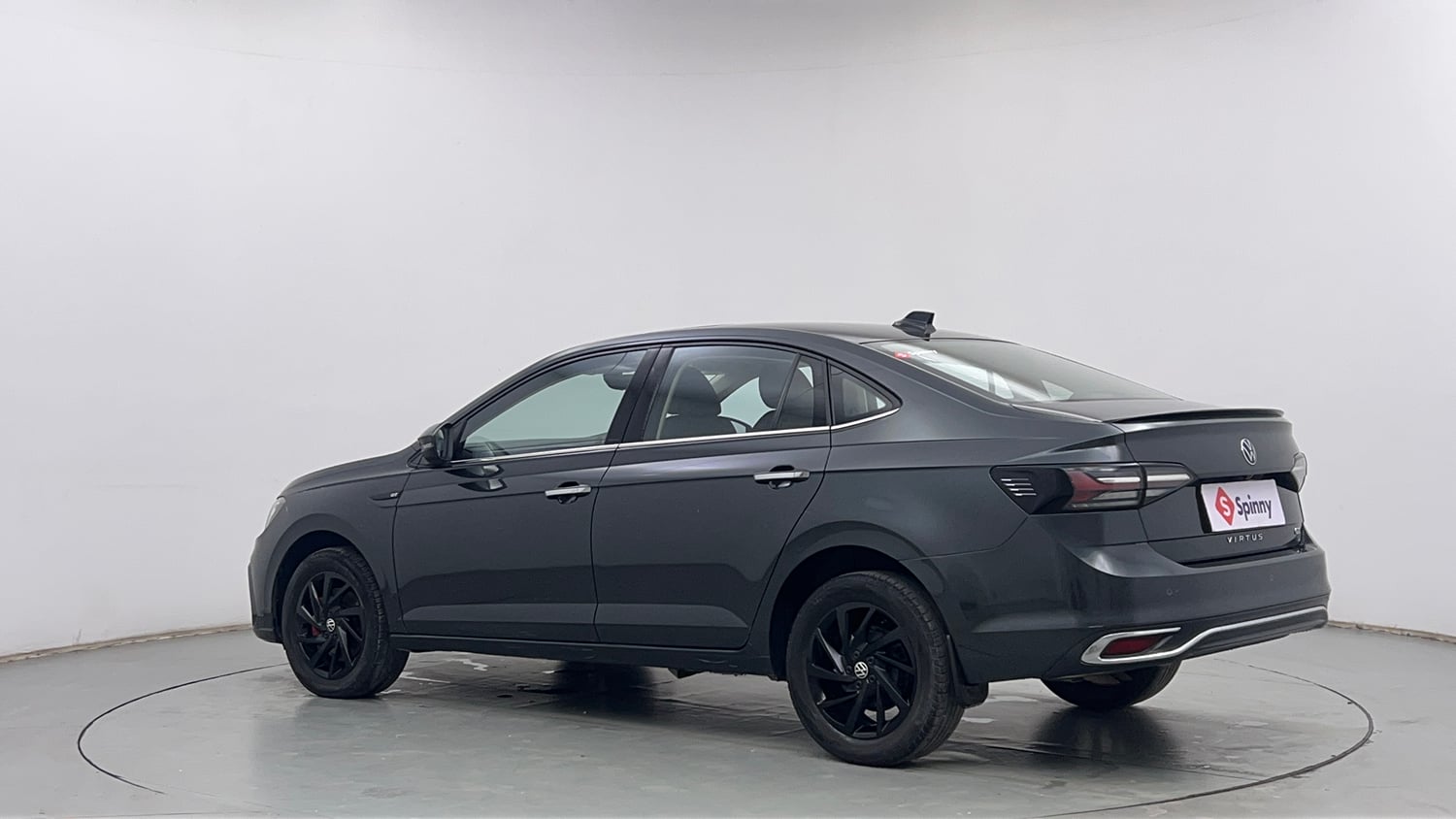 Used 2022 Volkswagen Virtus GT Plus 1.5 TSI EVO DSG Petrol Automatic exterior LEFT REAR CORNER VIEW