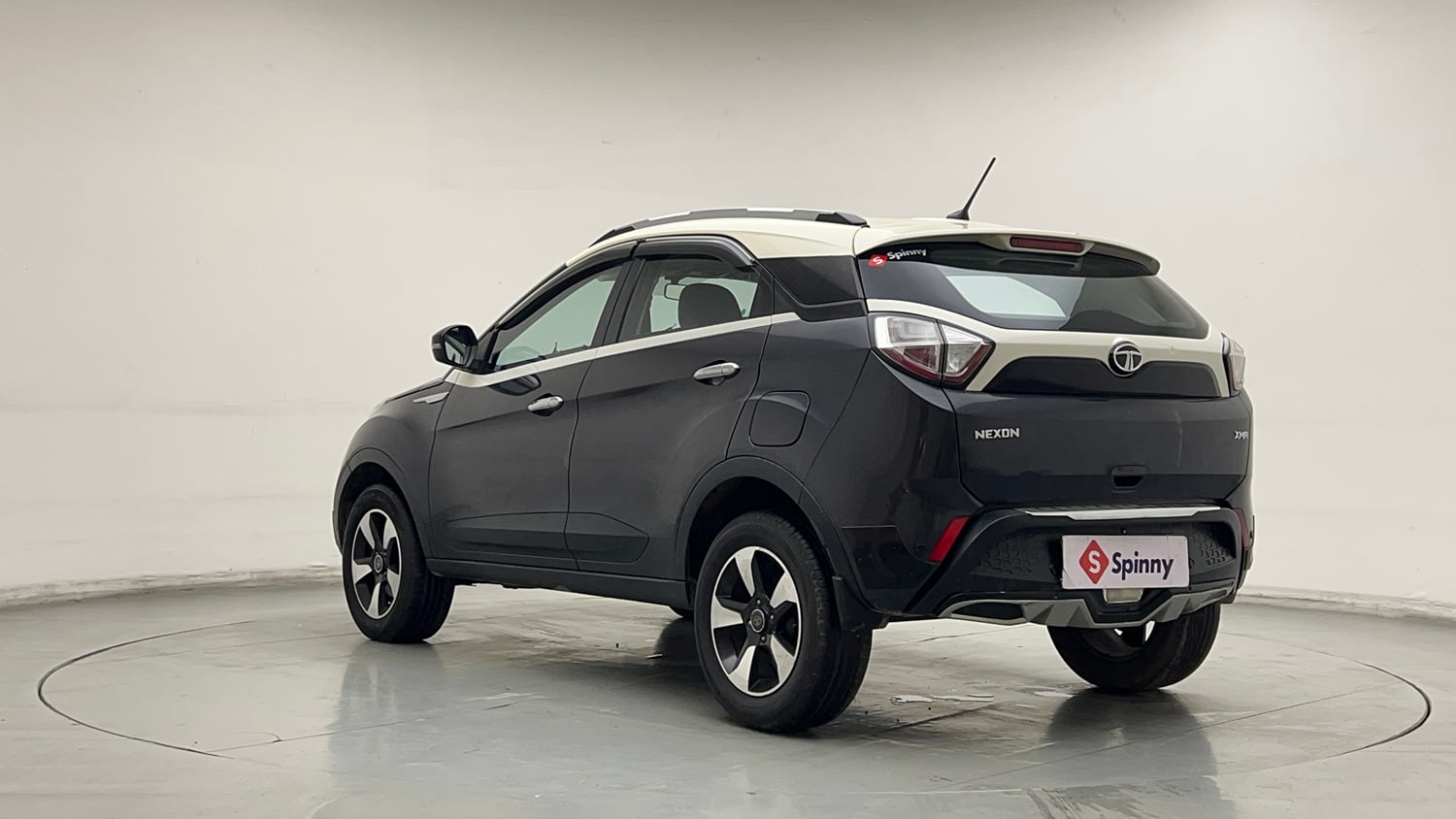 Used 2019 Tata Nexon XMA Diesel Diesel Automatic exterior LEFT REAR CORNER VIEW