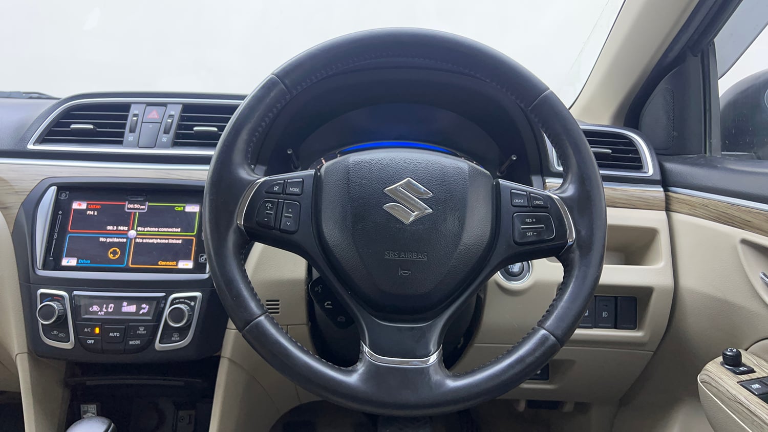 Used 2020 Maruti Suzuki Ciaz Alpha 1.5 AT Petrol Automatic interior STEERING VIEW