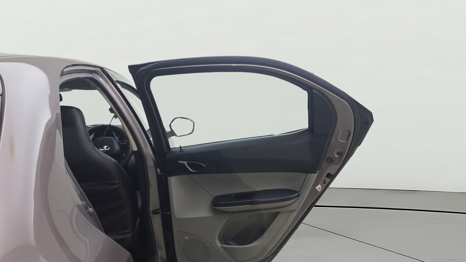 Used 2019 Tata Tiago Revotron XT Petrol Manual interior RIGHT REAR DOOR OPEN VIEW