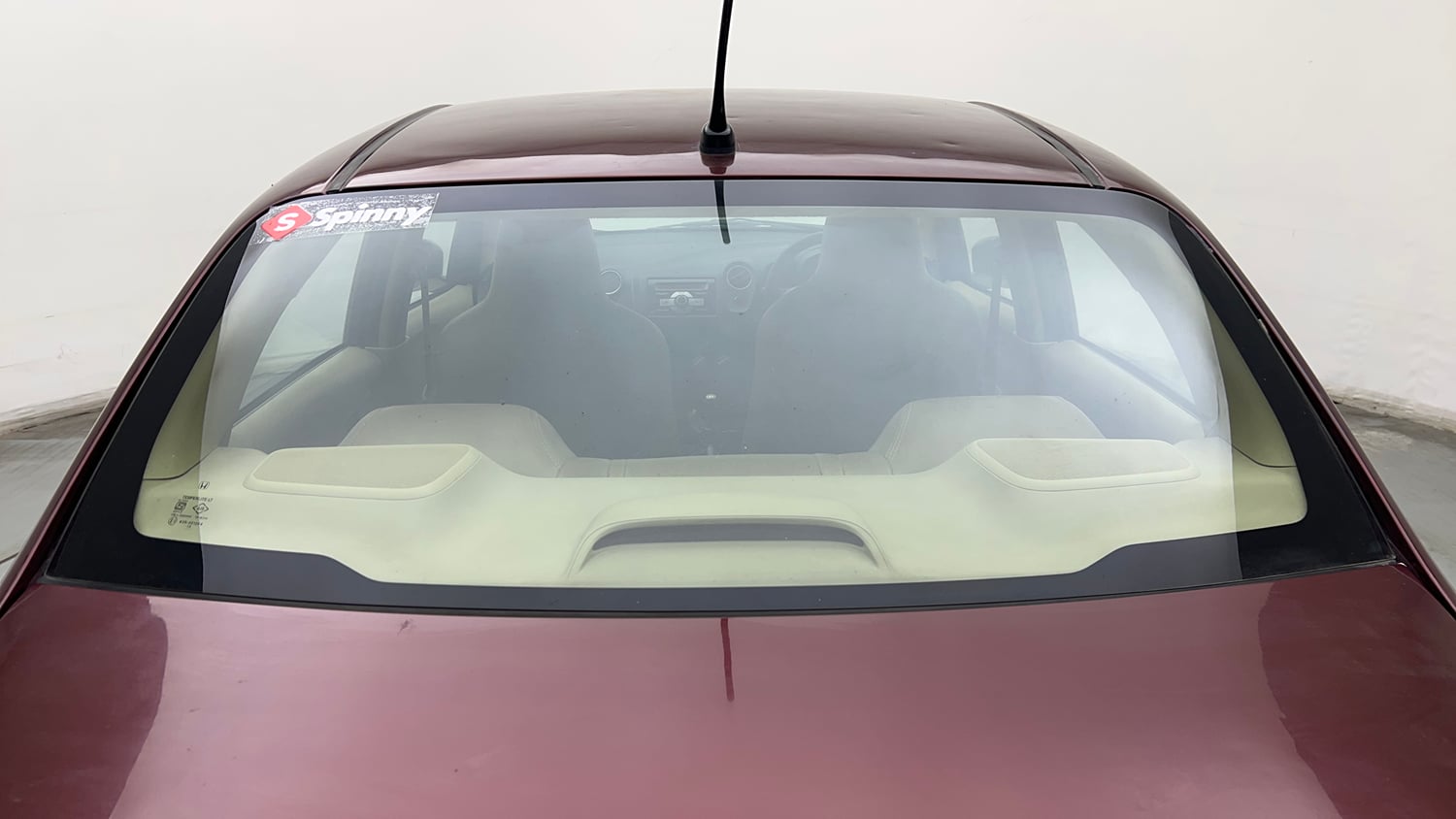 Used 2014 Honda Amaze 1.2 S i-VTEC Petrol Manual exterior BACK WINDSHIELD VIEW