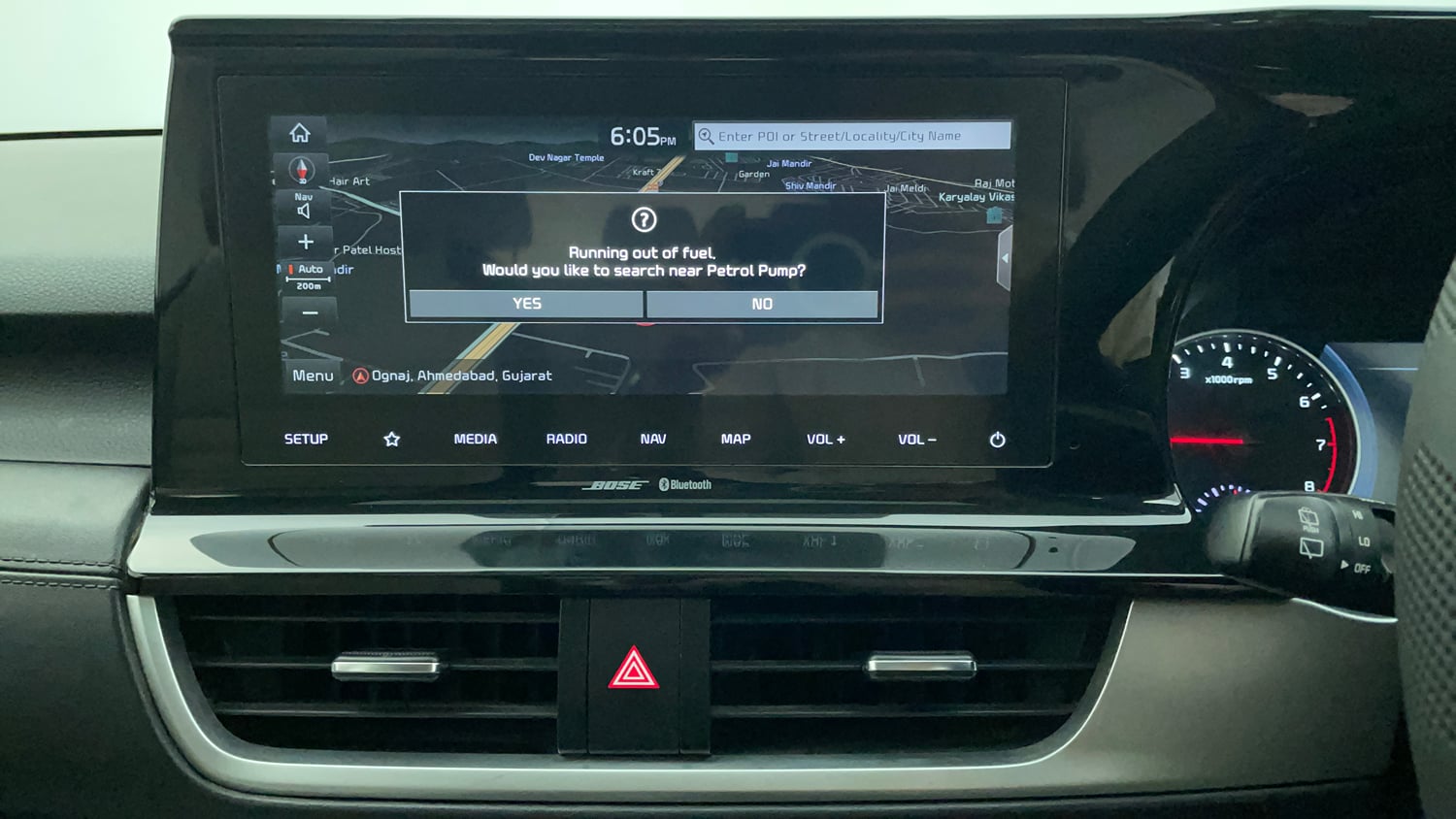 Used 2019 Kia Seltos GTX Plus 1.4 Petrol Manual interior MUSIC SYSTEM & AC CONTROL VIEW