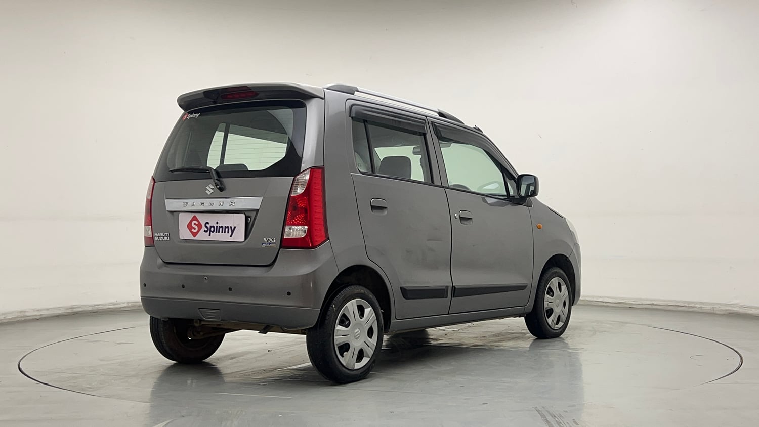 Used 2018 Maruti Suzuki Wagon R 1.0 VXI AMT (O) Petrol Automatic exterior RIGHT REAR CORNER VIEW
