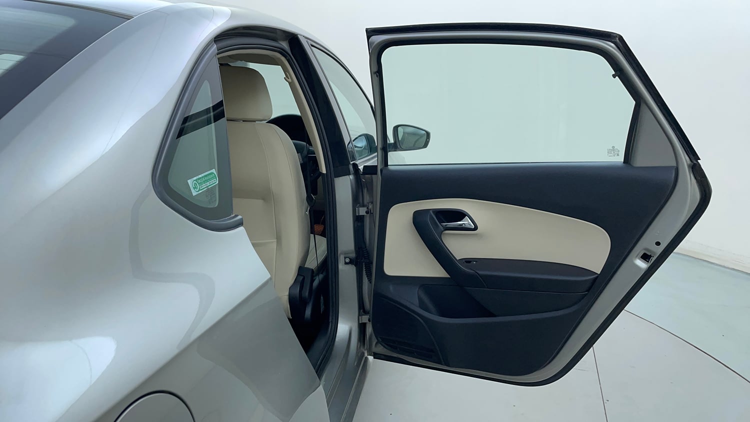 Used 2018 Skoda Rapid Style 1.6 MPI Petrol Manual interior RIGHT REAR DOOR OPEN VIEW