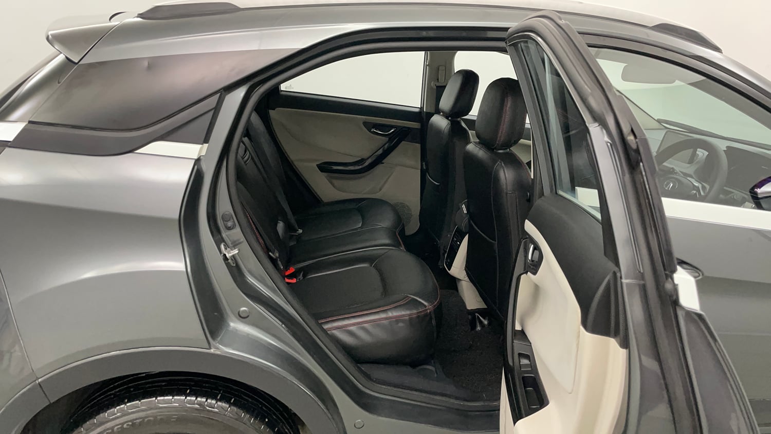 Used 2023 Tata Nexon XZ Plus Petrol Manual interior RIGHT SIDE REAR DOOR CABIN VIEW