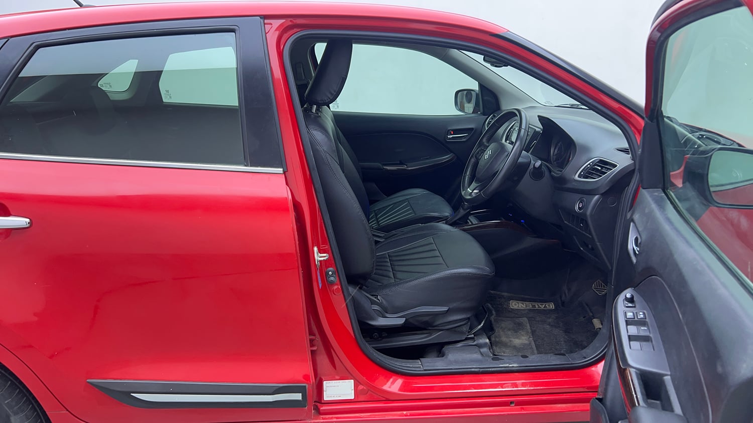 Used 2017 Maruti Suzuki Baleno Zeta 1.2 AT Petrol Automatic interior RIGHT SIDE FRONT DOOR CABIN VIEW