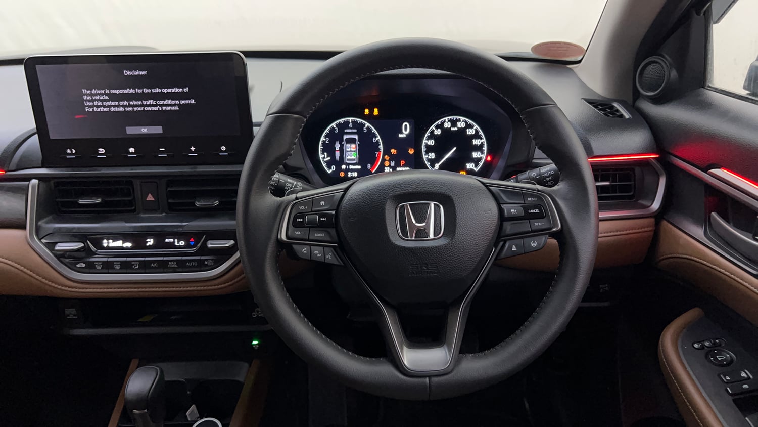 Used 2025 Honda Elevate ZX CVT Petrol Automatic interior STEERING VIEW
