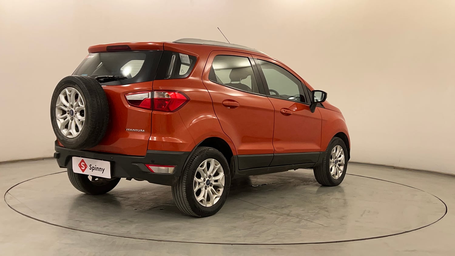 Used 2016 Ford EcoSport Titanium 1.5L Ti-VCT AT Petrol Automatic exterior RIGHT REAR CORNER VIEW