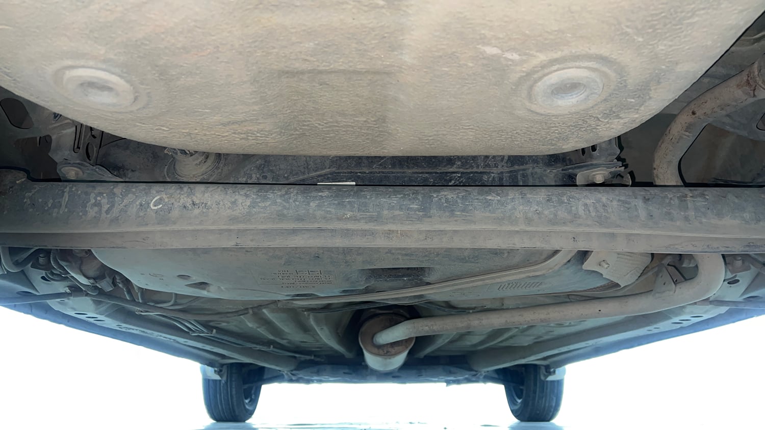 Used 2018 Maruti Suzuki Ignis Delta 1.2 AMT Petrol Automatic extra REAR UNDERBODY VIEW (TAKEN FROM REAR)