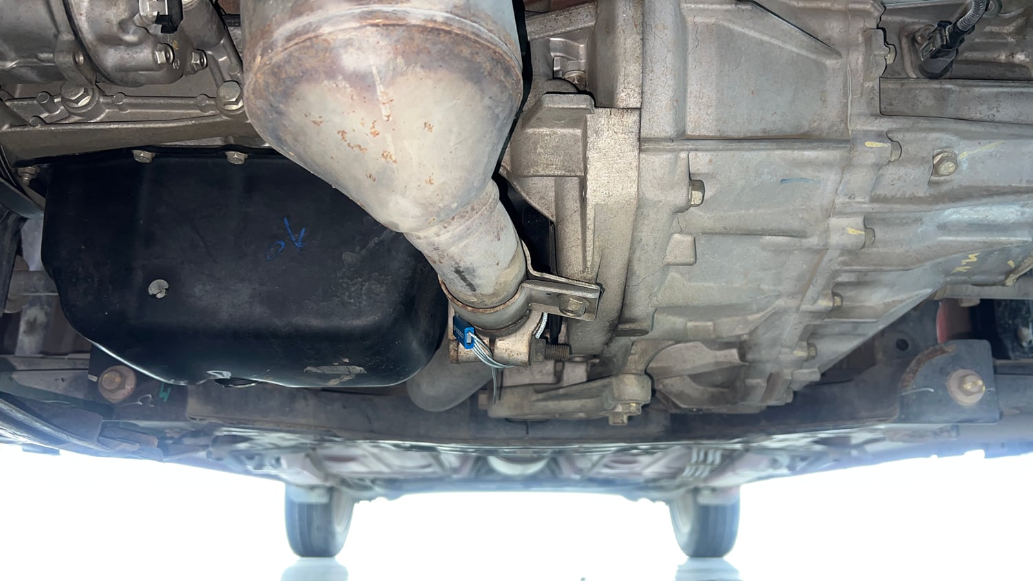 Used 2019 Maruti Suzuki Swift ZDi AMT Diesel Automatic extra FRONT LEFT UNDERBODY VIEW