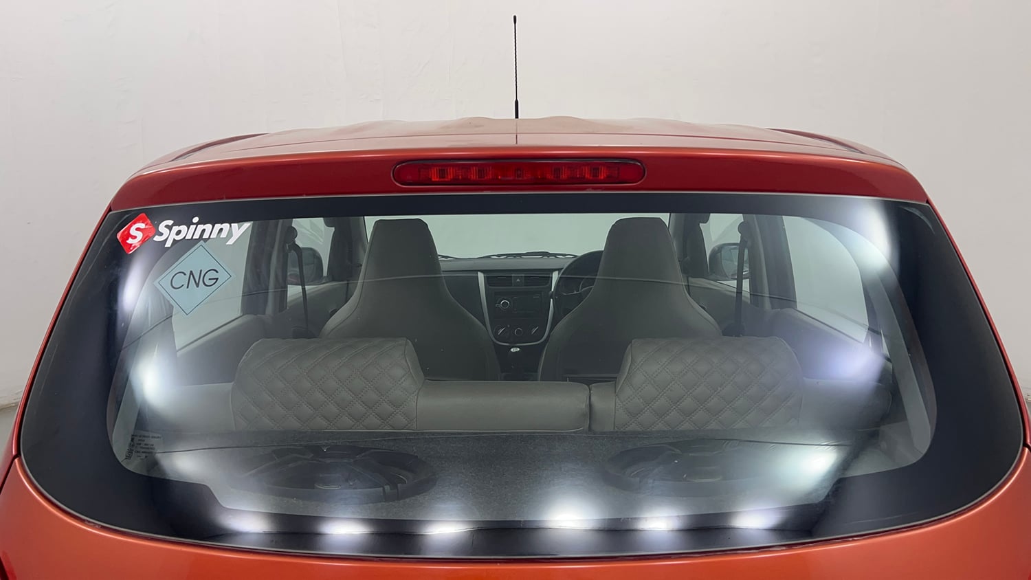 Used 2015 Maruti Suzuki Celerio VXi CNG Cng Manual exterior BACK WINDSHIELD VIEW