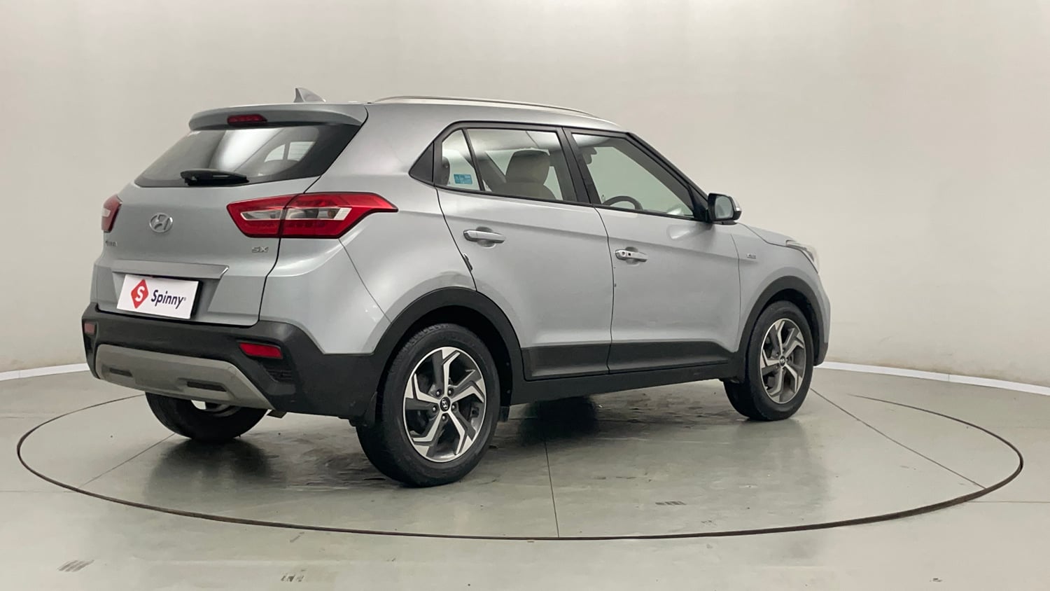 Used 2019 Hyundai Creta SX 1.6 AT Petrol Petrol Automatic exterior RIGHT REAR CORNER VIEW