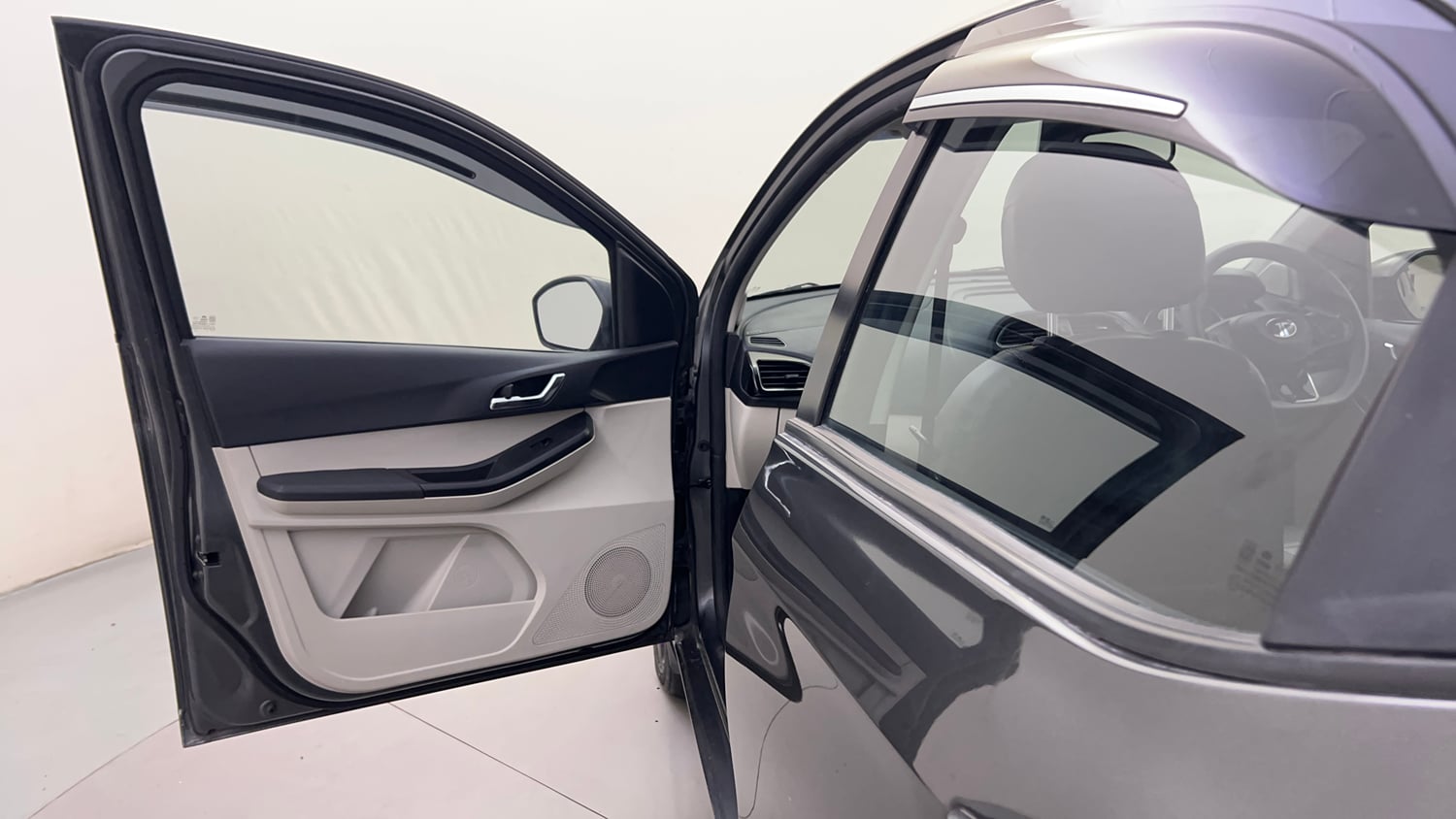 Used 2024 Tata Tiago XZA Plus Petrol Automatic interior LEFT FRONT DOOR OPEN VIEW