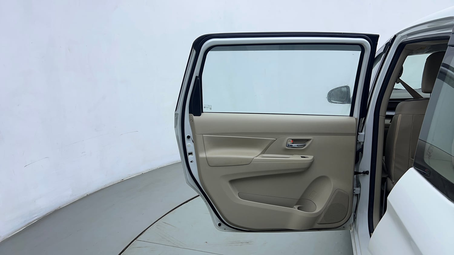 Used 2023 Maruti Suzuki Ertiga ZXi (O) CNG Cng Manual interior LEFT REAR DOOR OPEN VIEW