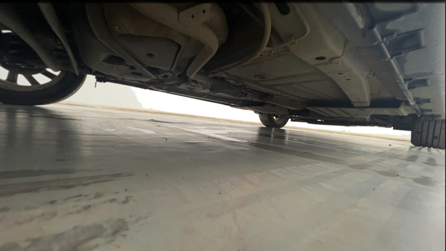 Used 2022 Maruti Suzuki Baleno Zeta AGS Petrol Automatic extra REAR RIGHT UNDERBODY VIEW