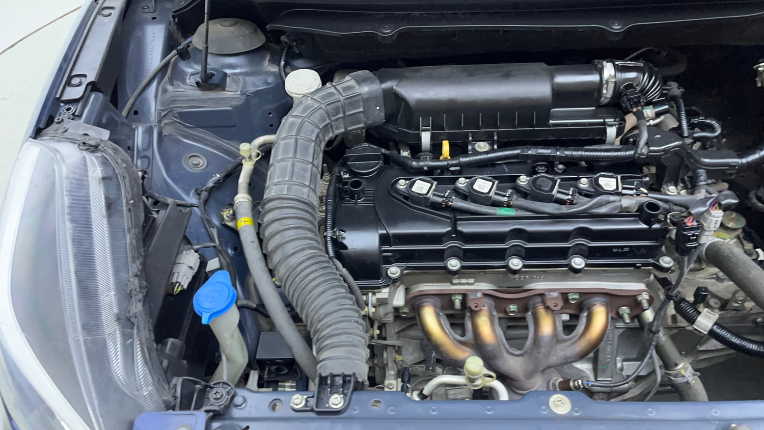 Used 2020 Maruti Suzuki Baleno Delta Petrol Manual engine ENGINE RIGHT SIDE VIEW