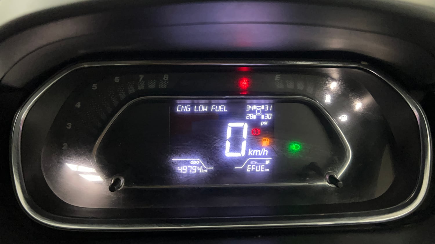 Used 2023 Tata Tigor XZ Plus CNG Cng Manual interior CLUSTERMETER VIEW