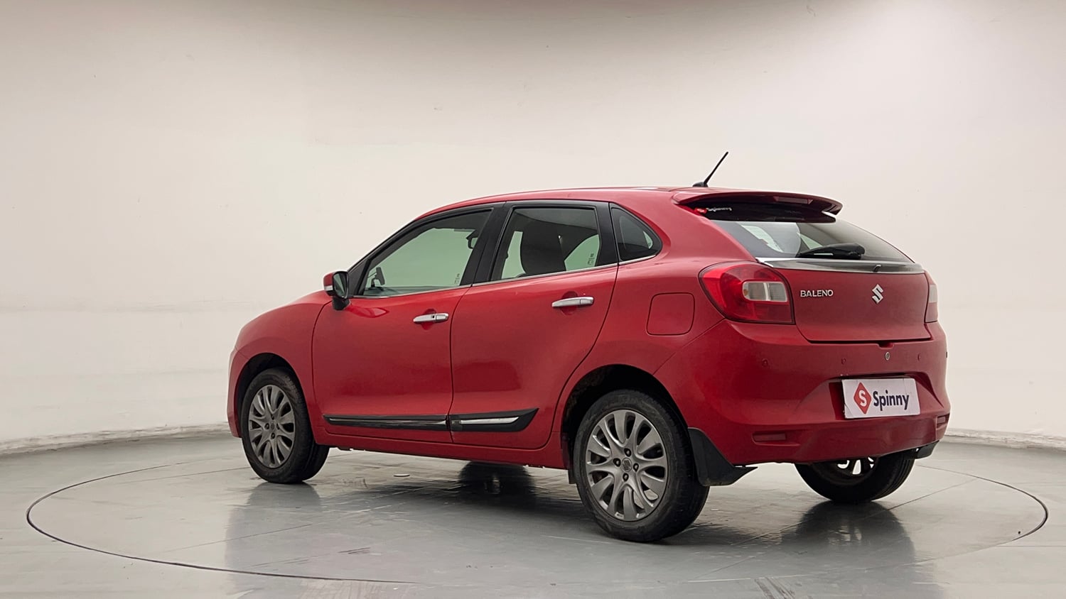Used 2016 Maruti Suzuki Baleno Zeta 1.2 Petrol Manual exterior LEFT REAR CORNER VIEW