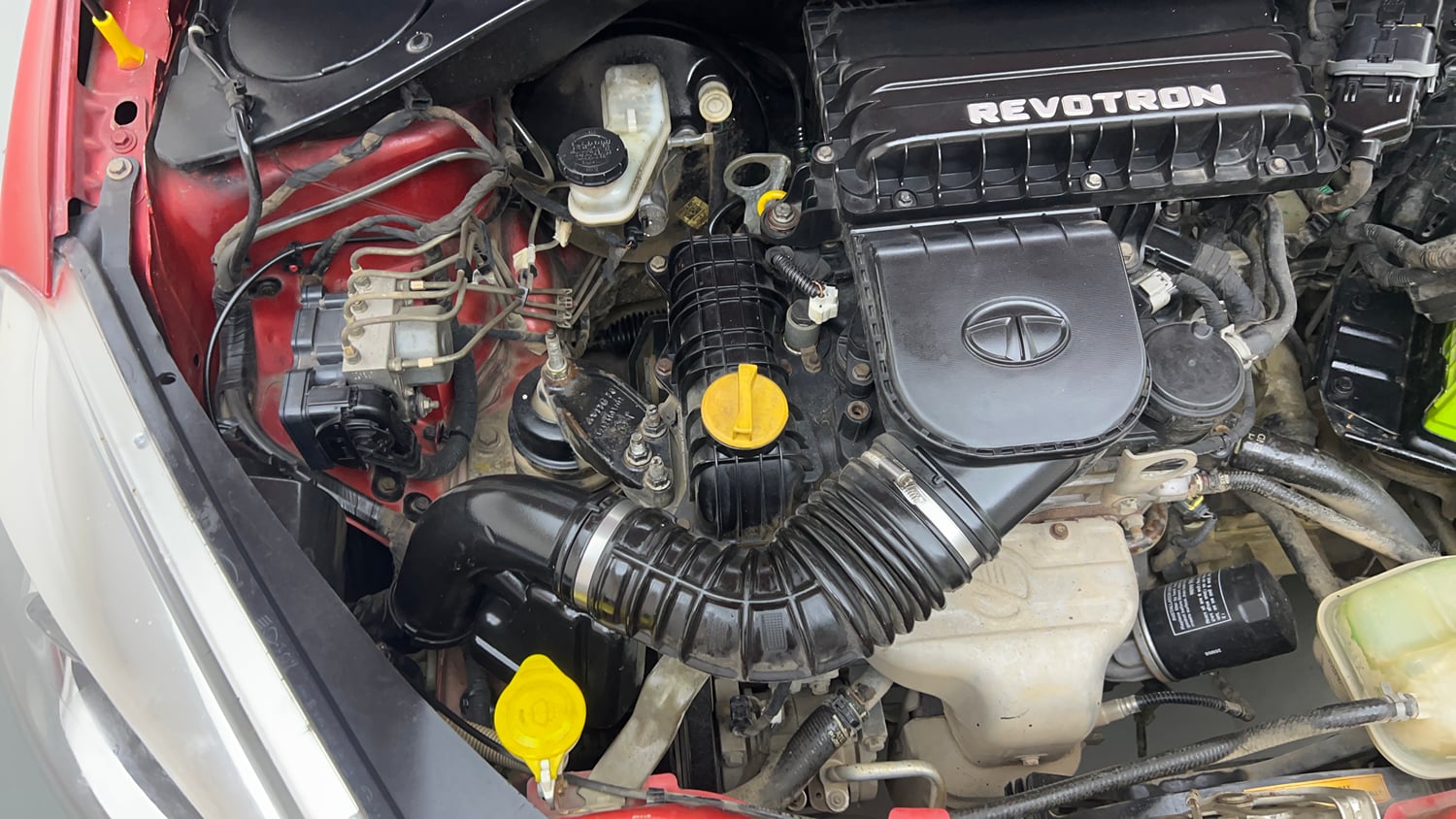 Used 2017 Tata Tiago Revotron XZA Petrol Automatic engine ENGINE RIGHT SIDE VIEW