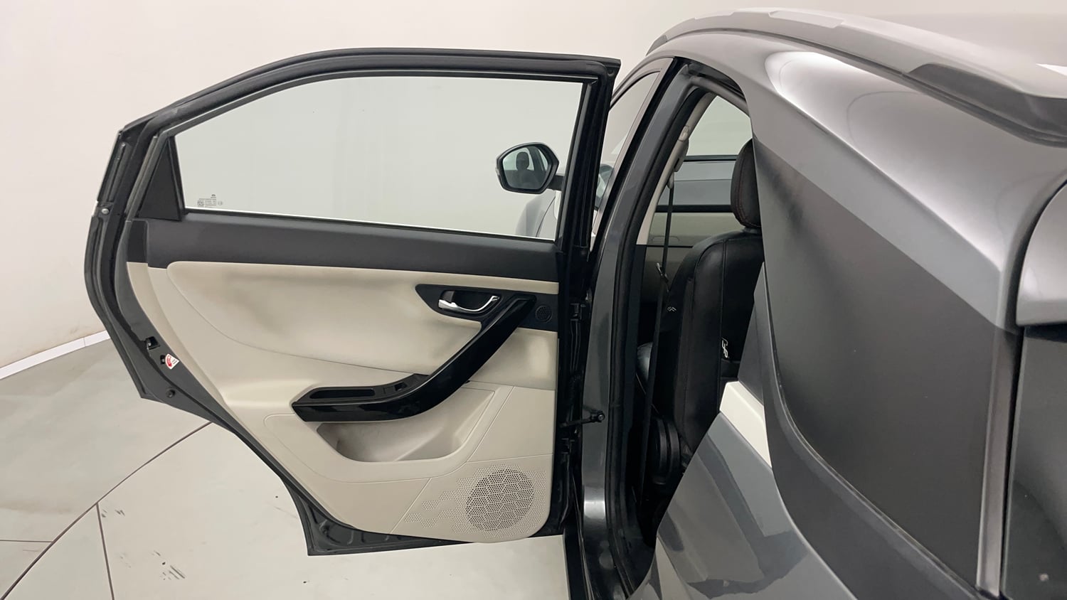Used 2023 Tata Nexon XZ Plus Petrol Manual interior LEFT REAR DOOR OPEN VIEW