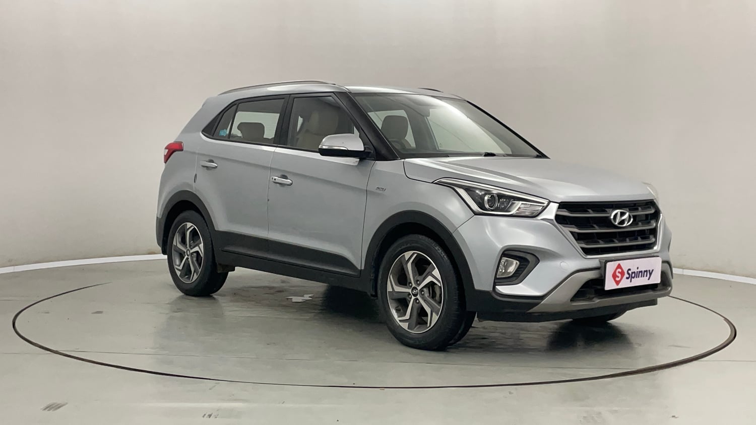 Used 2019 Hyundai Creta SX 1.6 AT Petrol Petrol Automatic exterior RIGHT FRONT CORNER VIEW