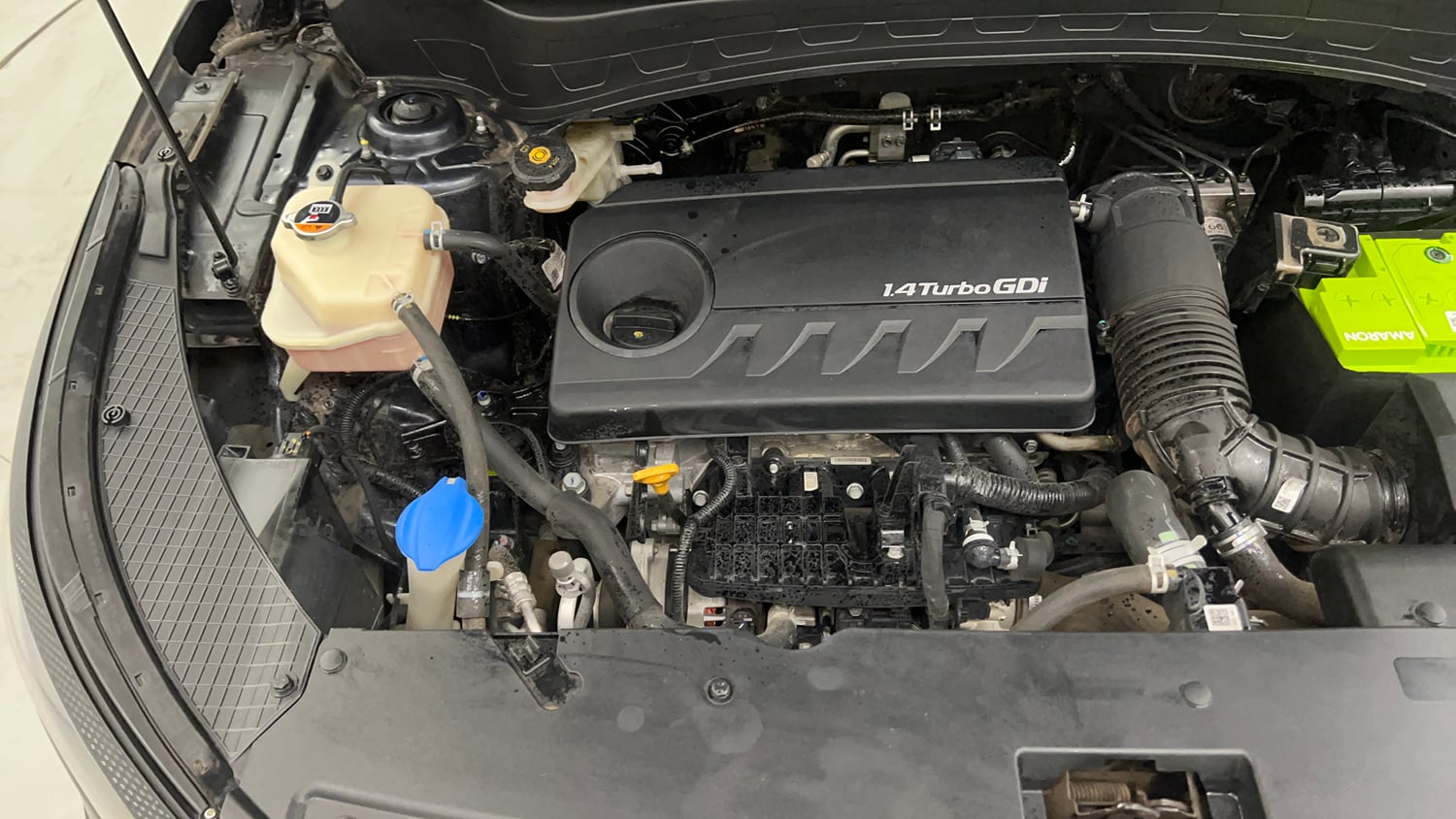 Used 2022 Kia Seltos X Line 1.4 DCT Petrol Automatic engine ENGINE RIGHT SIDE VIEW
