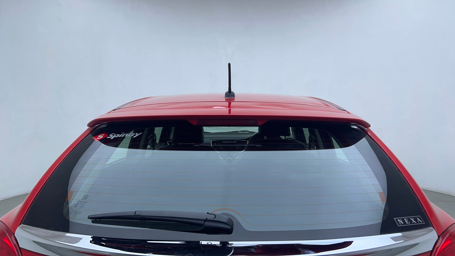 Used 2017 Maruti Suzuki Baleno Zeta 1.2 AT Petrol Automatic exterior BACK WINDSHIELD VIEW