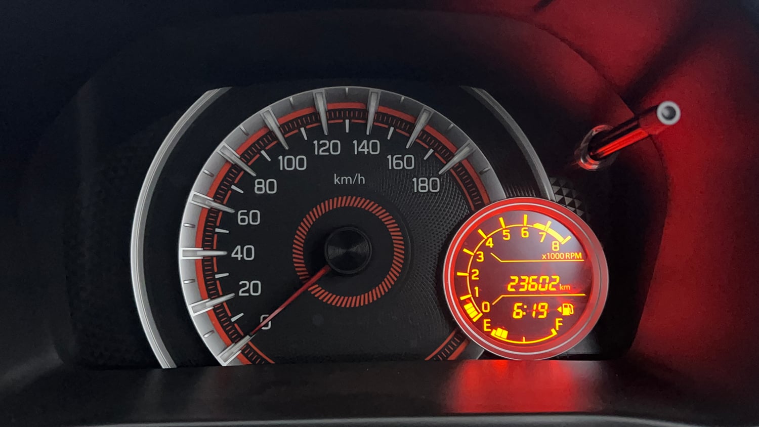Used 2022 Maruti Suzuki Celerio ZXi Petrol Manual interior CLUSTERMETER VIEW