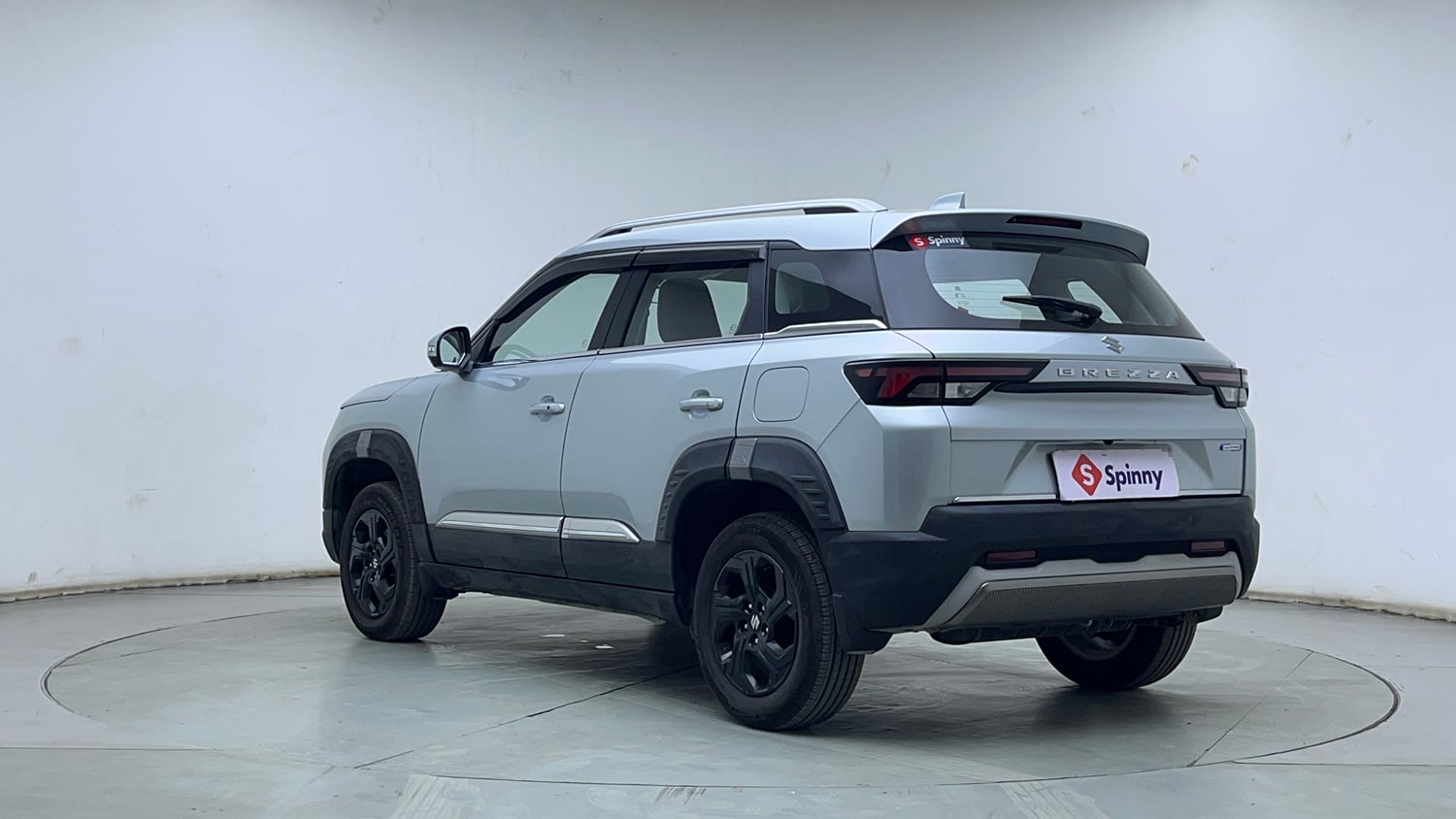 Used 2025 Maruti Suzuki Brezza ZXi AT Petrol Automatic exterior LEFT REAR CORNER VIEW