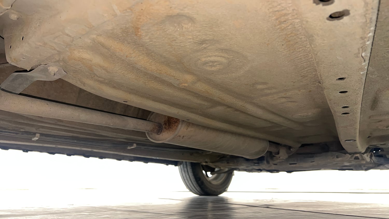 Used 2022 Maruti Suzuki Ignis Zeta 1.2 MT Petrol Manual extra REAR RIGHT UNDERBODY VIEW