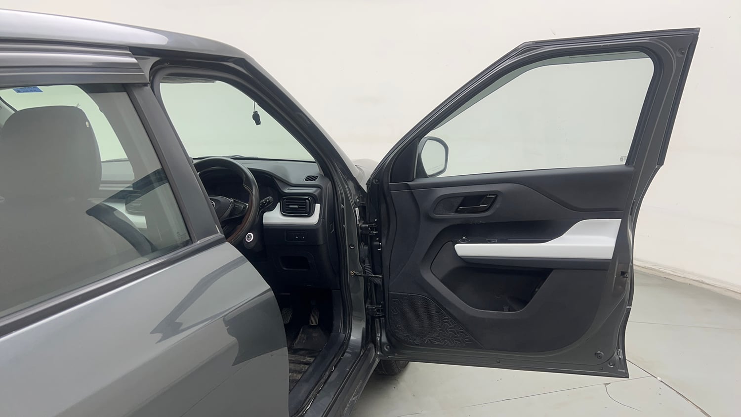 Used 2024 Tata Punch Pure MT Petrol Manual interior RIGHT FRONT DOOR OPEN VIEW