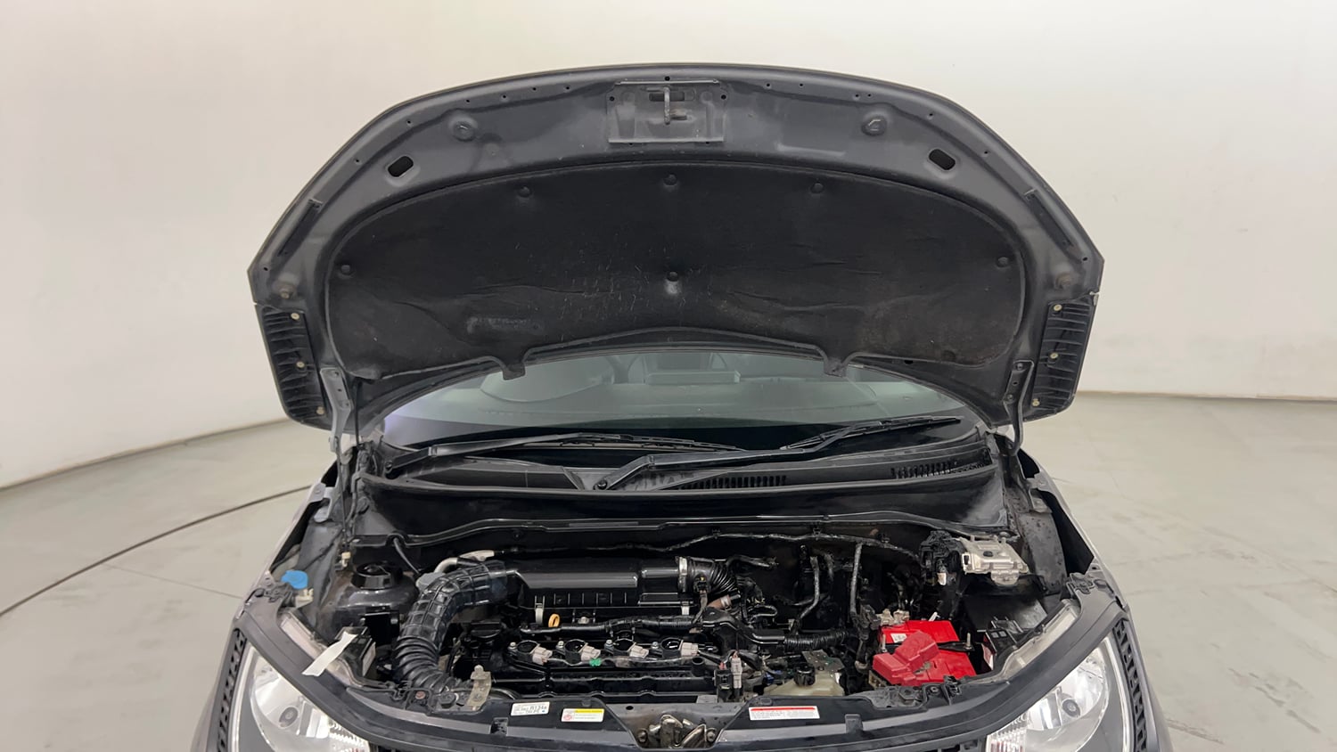 Used 2018 Maruti Suzuki Ignis Delta 1.2 AMT Petrol Automatic engine ENGINE & BONNET OPEN FRONT VIEW