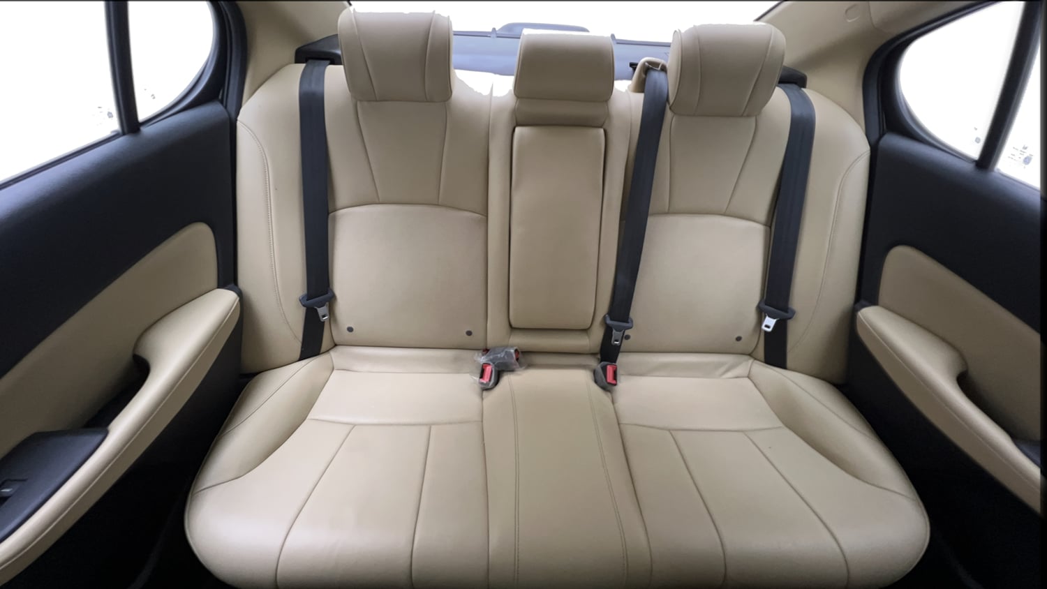 Used 2021 Honda City ZX CVT Petrol Petrol Automatic interior REAR SEAT CONDITION VIEW