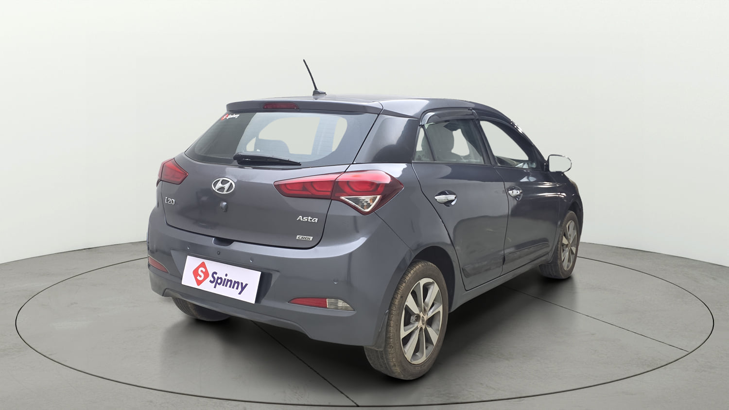 Used 2017 Hyundai Elite i20 Asta 1.4 CRDI Diesel Manual exterior RIGHT REAR CORNER VIEW