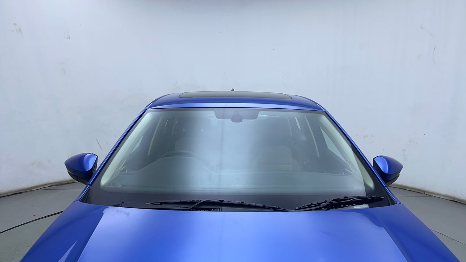 Used 2023 Volkswagen Virtus Topline 1.0 TSI AT Petrol Automatic exterior FRONT WINDSHIELD VIEW