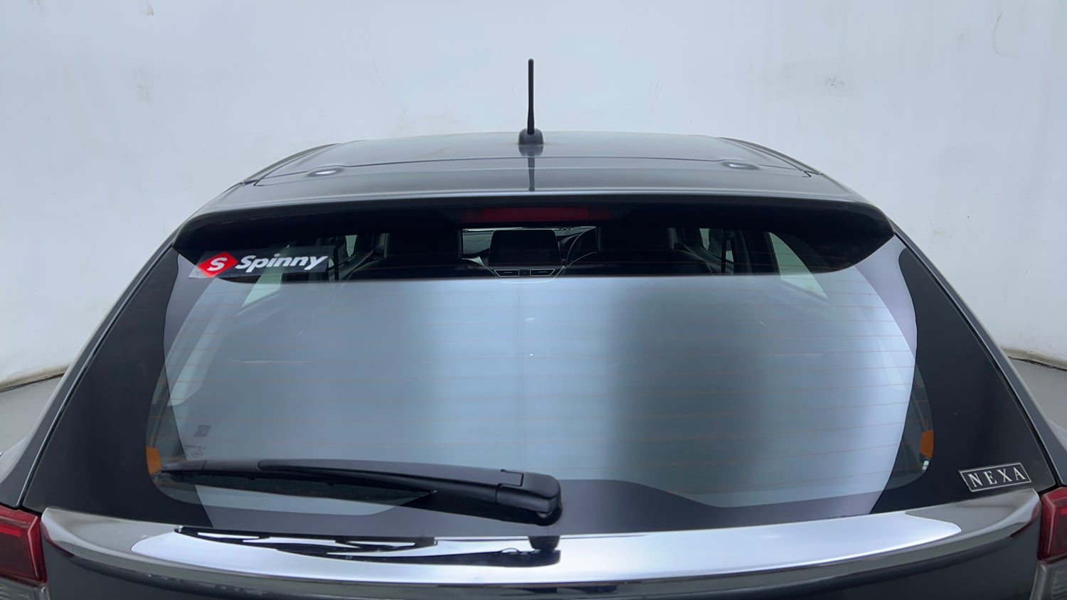 Used 2022 Maruti Suzuki Baleno Alpha MT Petrol Manual exterior BACK WINDSHIELD VIEW