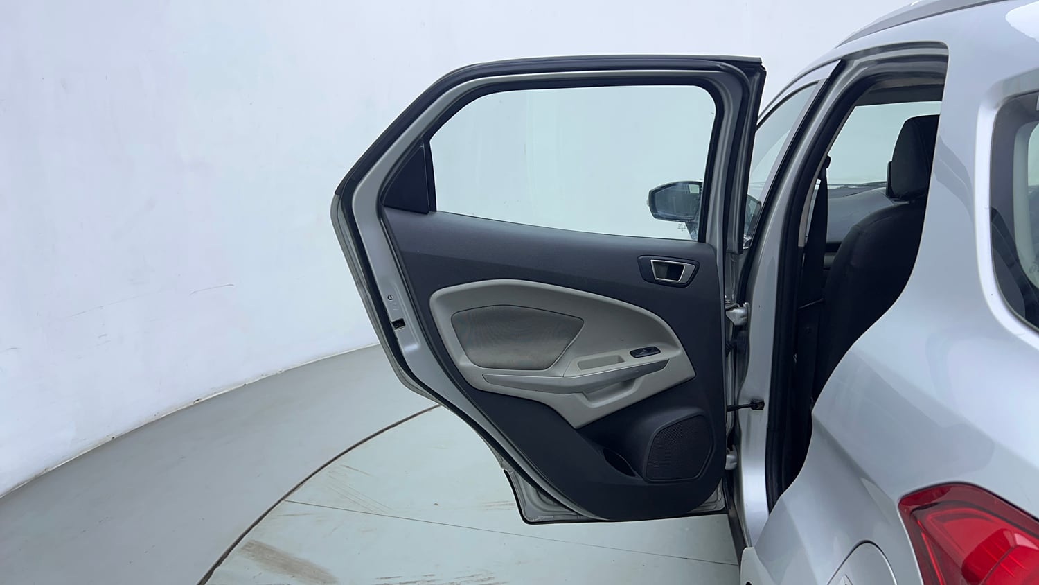 Used 2015 Ford EcoSport Titanium 1.5L Ti-VCT AT Petrol Automatic interior LEFT REAR DOOR OPEN VIEW