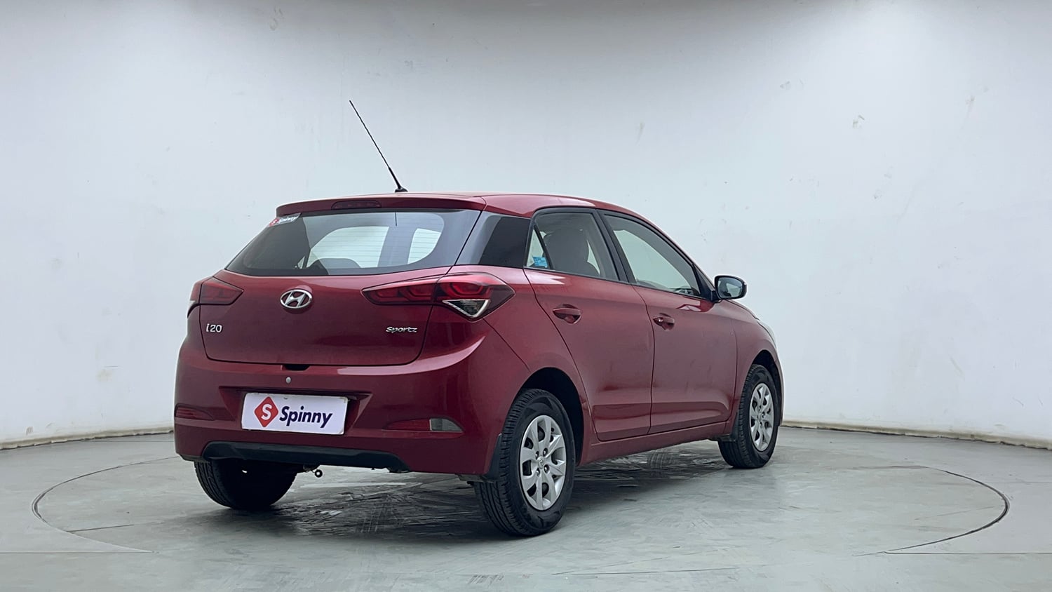 Used 2017 Hyundai Elite i20 Sportz 1.2 Petrol Manual exterior RIGHT REAR CORNER VIEW
