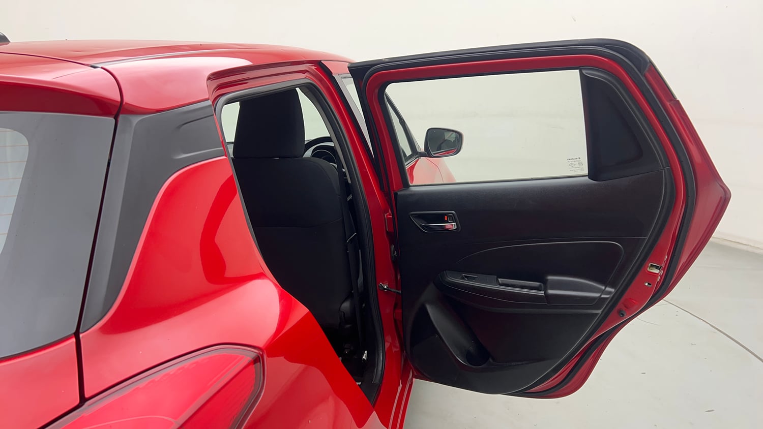 Used 2019 Maruti Suzuki Swift ZDi AMT Diesel Automatic interior RIGHT REAR DOOR OPEN VIEW